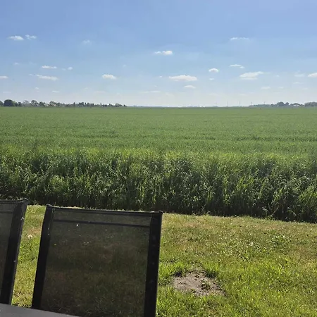 펜션 Ferienhaeuser Freiblick Ditzumerverlaat